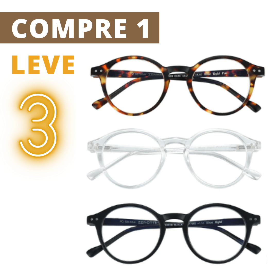 Kit Óculos Italy Frame - COMPRE 1 LEVE 3 - Executive